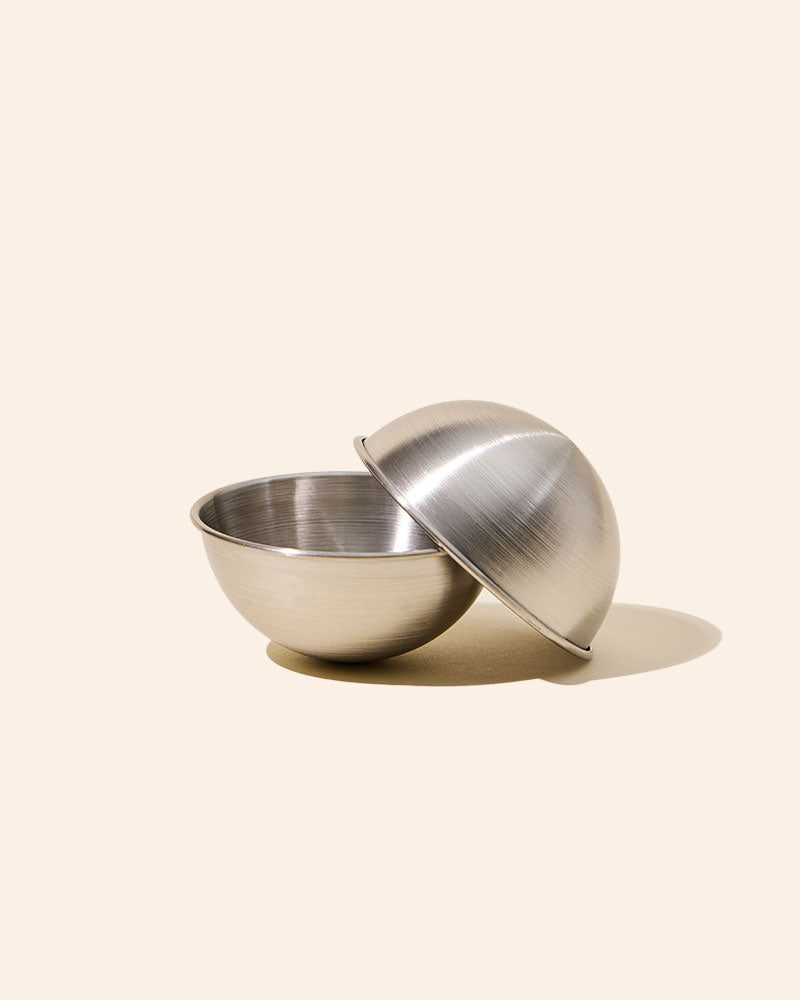 stainless steel bath bomb mold