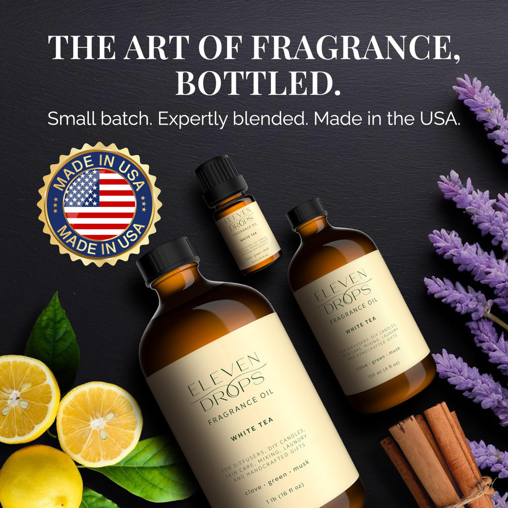 White Tea Essential Diffuser Oil - Premium Luxurious Fragrance Oil