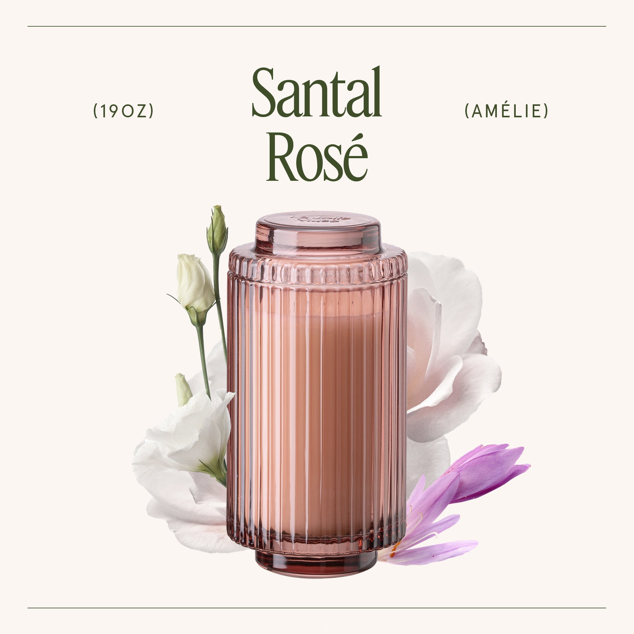 Amélie – Santal Rosé Candle