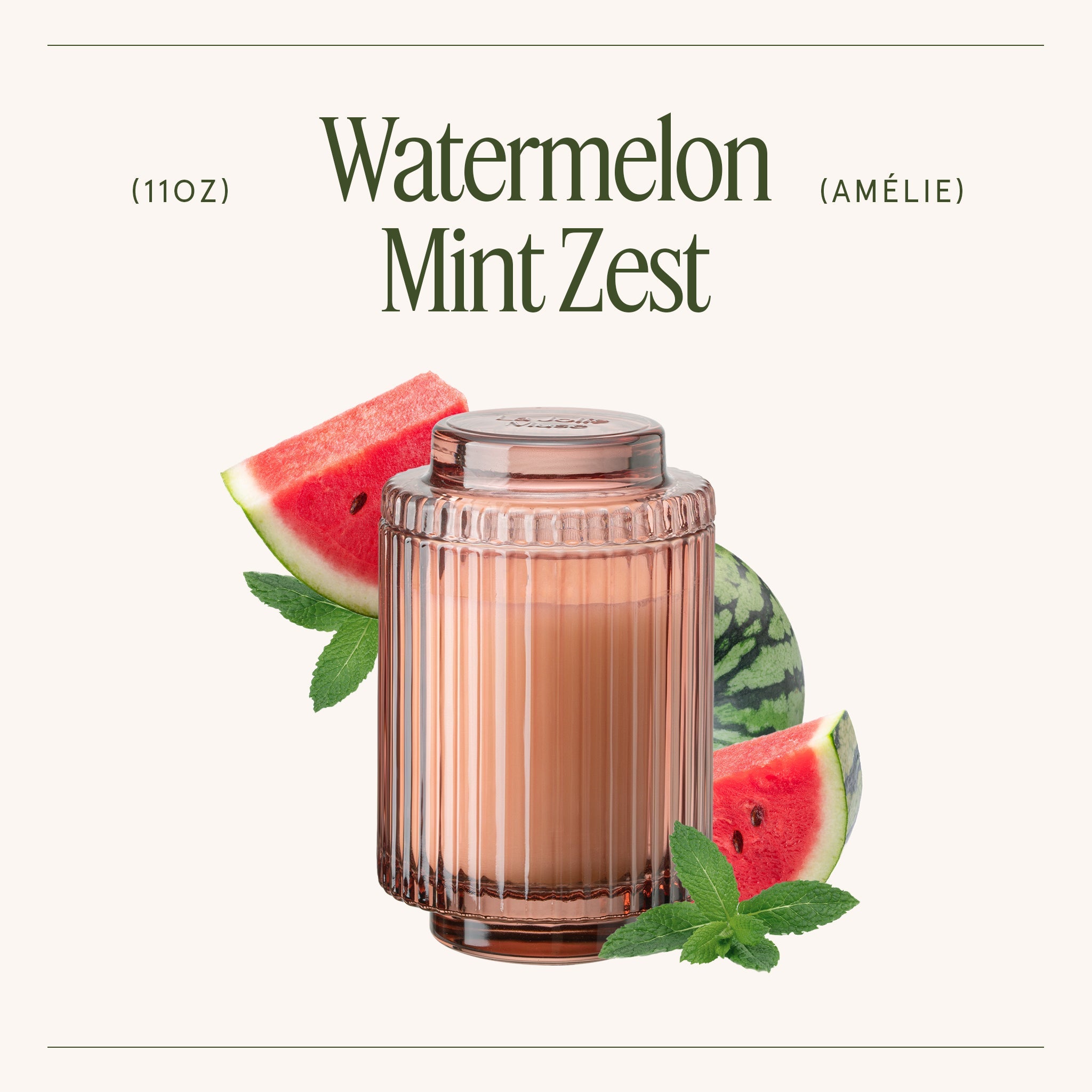 Amélie – Watermelon Mint Zest Candle