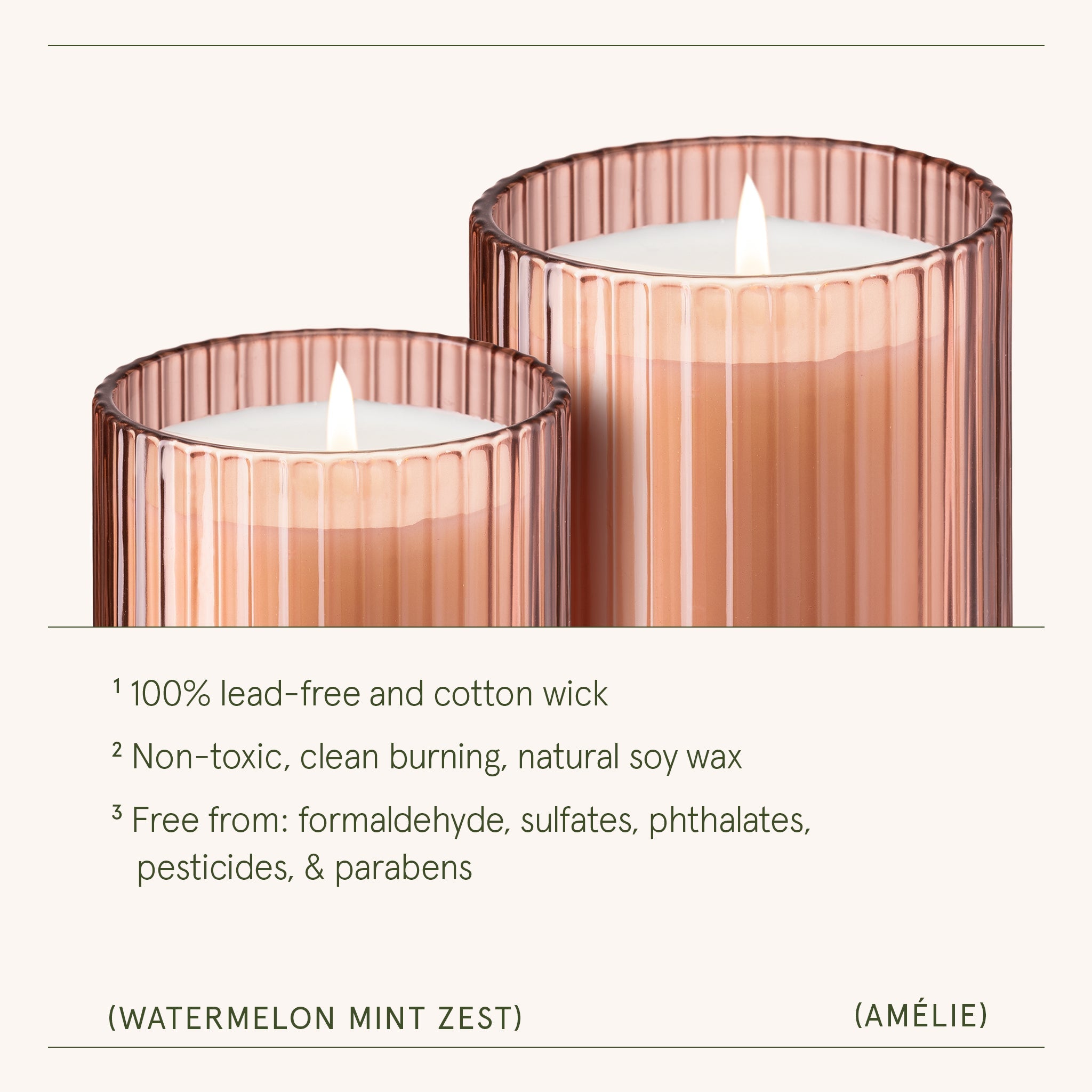 Amélie – Watermelon Mint Zest Candle