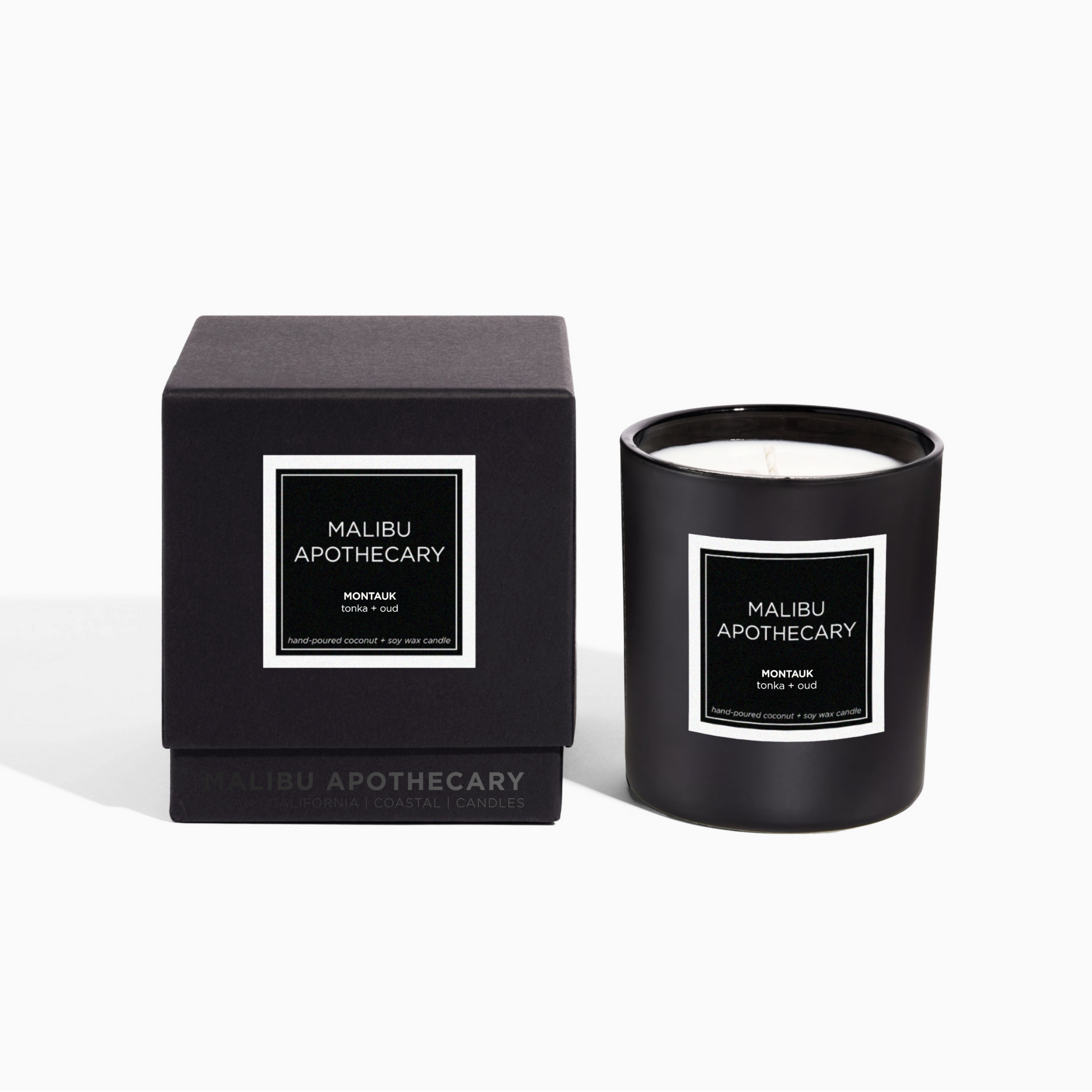 Matte Black Candle