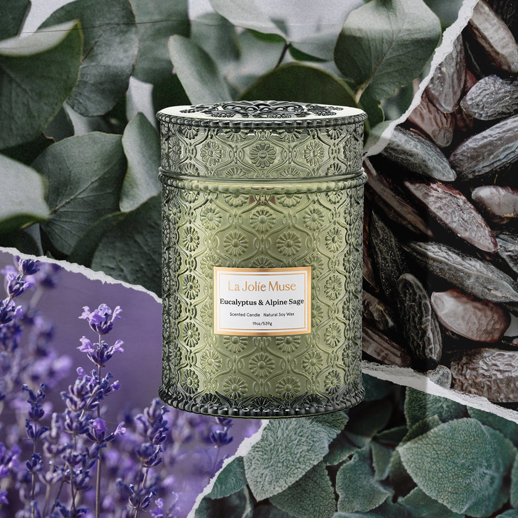 Maelyn - Eucalyptus & Alpine Sage 19oz Candle