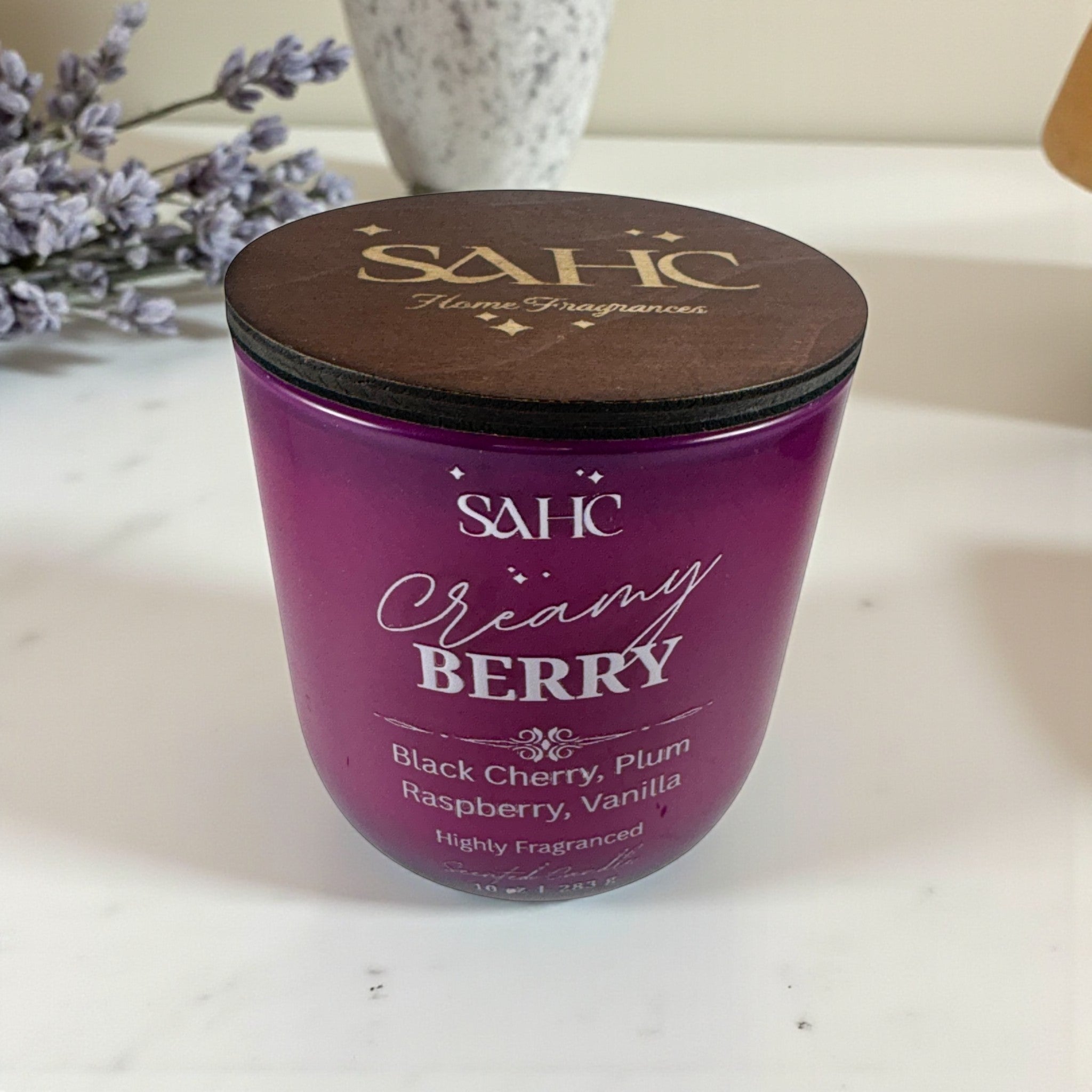 Creamy Berry Scented Candle
