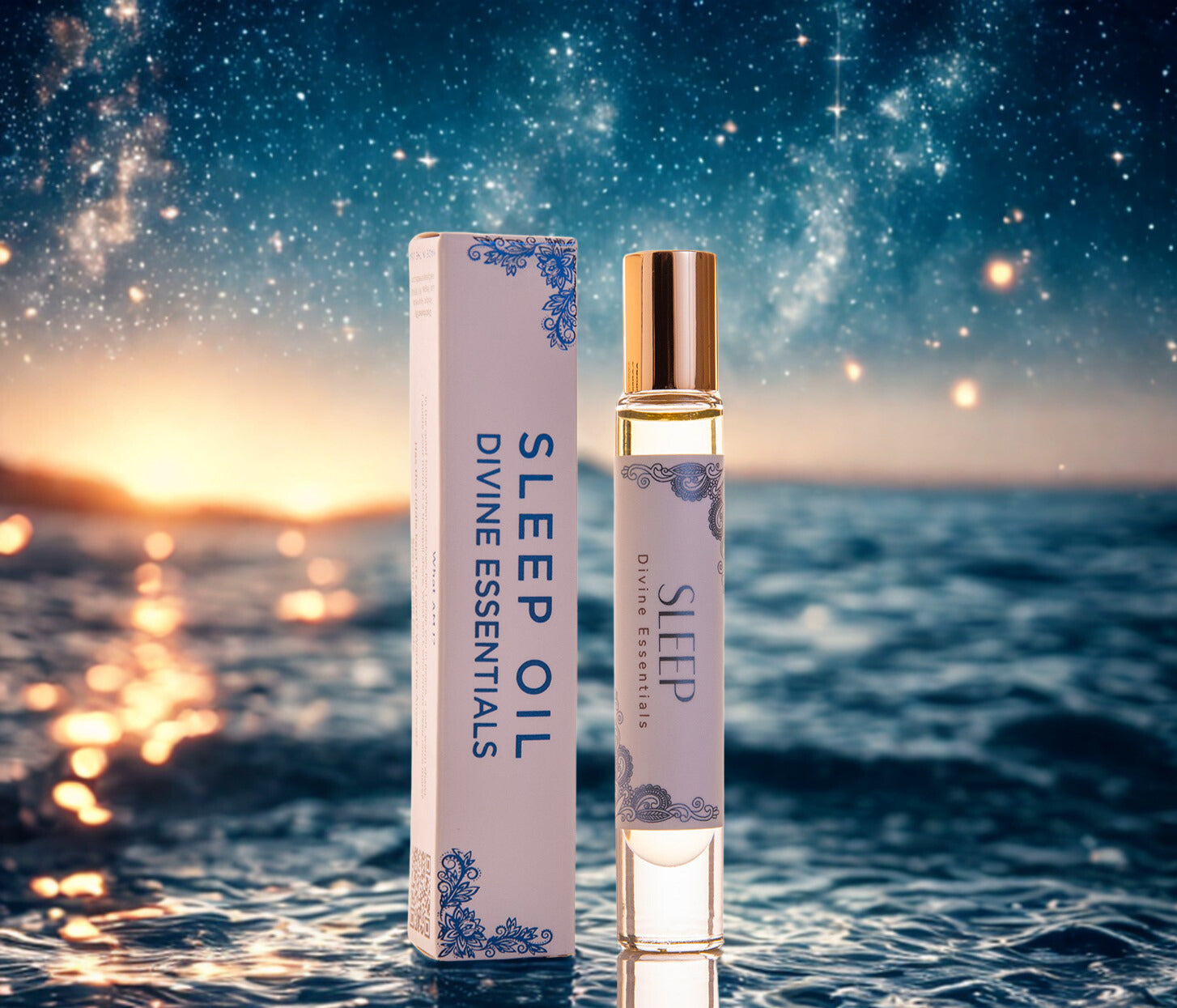 Divine Essential Sleep Oil™ – Nighttime Calm + Botanical Dream Support