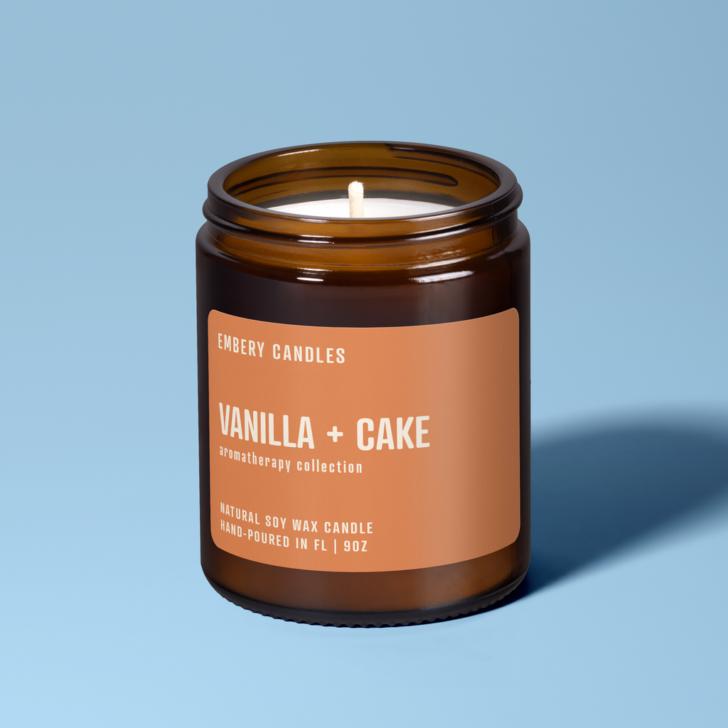 Vanilla + Cake | Soy Wax Scented Candle