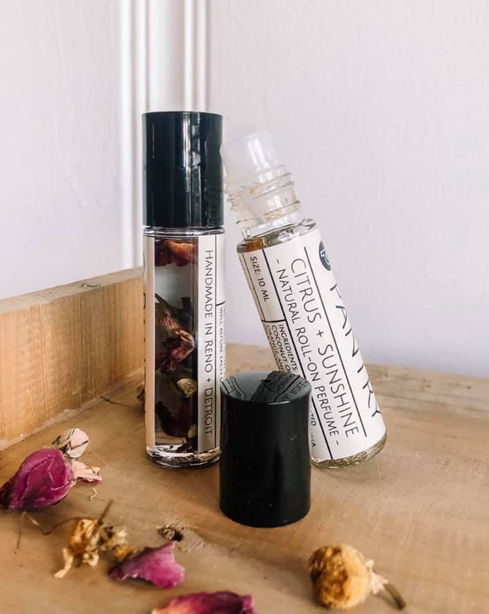 Natural Roll-on Perfume - Essential Oil Roll-on Scents